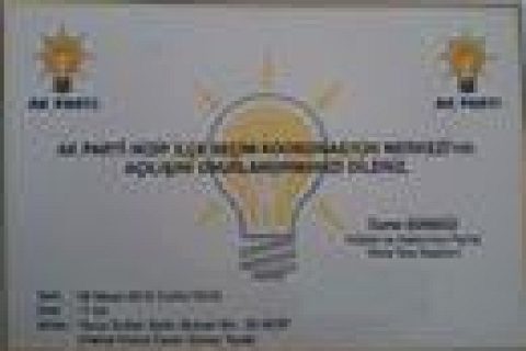 08 mayıs 2015 cuma günü saat 17:00 'de seçim koordinasyon merkezimizin açılış