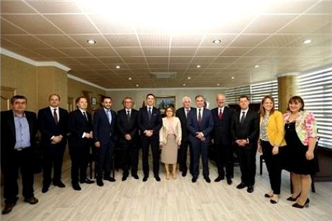 Karadağ Heyeti Nizip'de