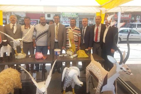 Nizip Kaymakamı Harun SARIFAKIOĞULLARI, Nizip Kültür Parkında düzenlenen Öğrenme Şenl