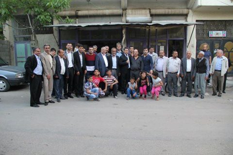 şahin ve akdoğan esnaf gezisinde