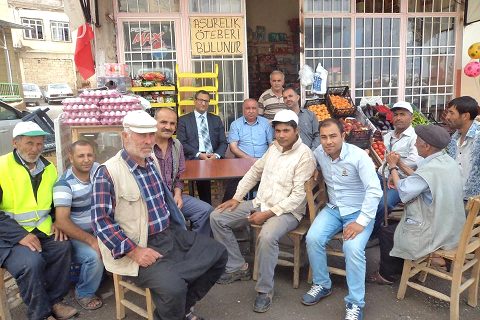 Nizip Kaymakamı Harun SARIFAKIOĞULLARI, Sekili Mahallesinde esnaf ziyaretinde bulundu