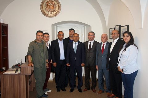 NTO Heyeti T.C. Prag Büyükelçiliği Ticaret Müşavirliği?ni ziyaret etti.