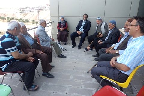 Nizip Kaymakamı Sayın Harun SARIFAKIOĞULLARI, Nizip Huzur Evini ziyaret etti.