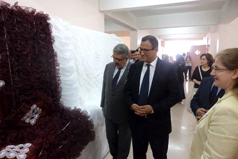 Nizip Halk Eğitim Merkezi ve ASO Müdürlüğü tarafından yıl sonu sergisi düzenlendi.