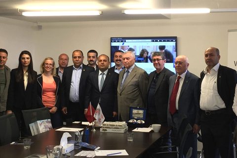 NTO İş Gezisi Heyeti  Çek-Türk Müşterek Ticaret Odası?nı ziyaret etti.