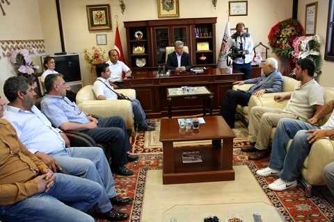 HDP Gaziantep Milletvekili Celal Doğan NTO? yu ziyaret etti.