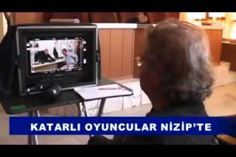 Katarli oyuncular nizip’te