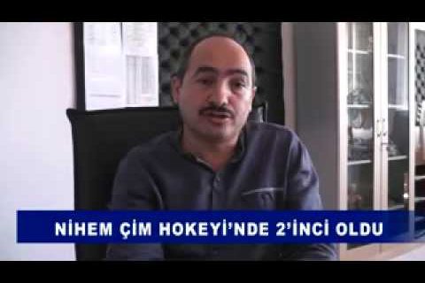 Nihem çim hokeyi’nde 2’inci oldu
