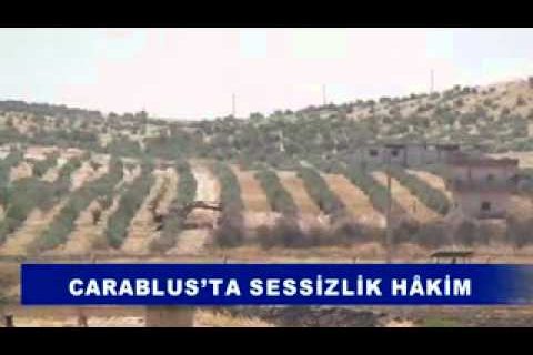 Carablus’ta sessizlik hâkim