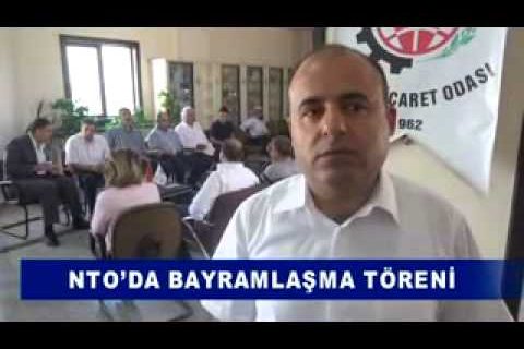 Nto’da bayramlaşma töreni