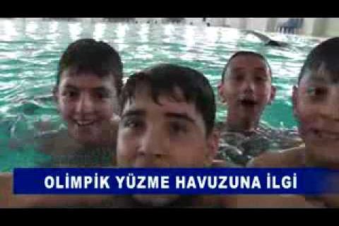 Olimpik yüzme havuzuna ilgi