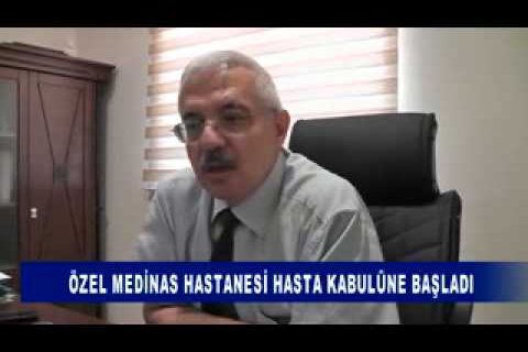 özel medinas hastanesi hasta kabulüne başladi