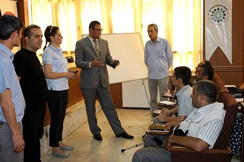 İŞ PLANI HAZIRLAMA eğitimi bugün Nizip Kaymakamı Sayın Harun SARIFAKIOĞULLARI'NIN teş
