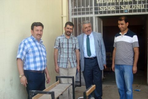 Ilçe milli eğitim müdürü cengiz gündeş´ten nizip mesleki ve teknik anadolu lisesine z
