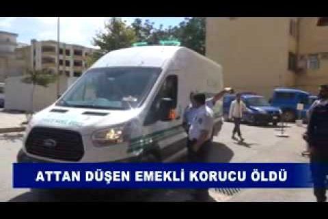 Attan düşen emekli korucu öldü