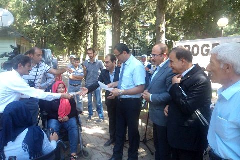 Nizip Kaymakamı Sayın Harun SARIFAKIOĞULLARI, Engellilere yönelik düzenlenen Kur'an K