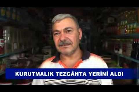 Kurutmalik tezgâhta yerini aldi
