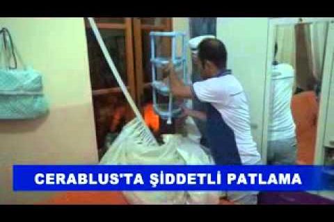 Cerablus'ta şiddetli patlama