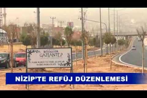 Nizip’te refüj düzenlemesi