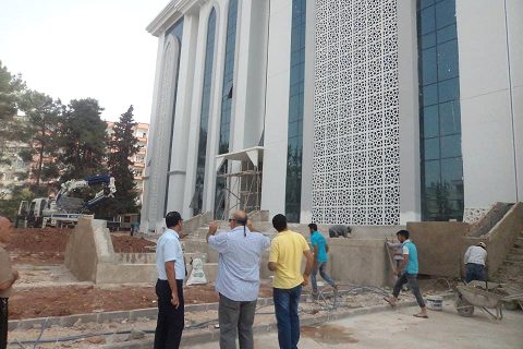 Nizip Kaymakamı Harun SARIFAKIOĞULLARI, Hükümet Konağı inşaat çalışmalarını yerinde i
