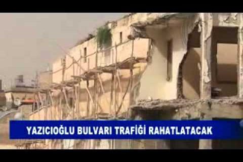 Yazicioğlu bulvari trafiği rahatlatacak