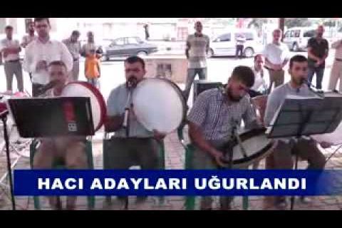 Haci adaylari uğurlandi