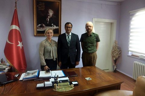 İzlanda Heyeti Nizip Kaymakamı Sayın Harun SARIFAKIOĞULLARI'NI ziyaret etti.