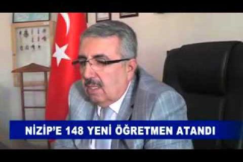 Nizip’e 148 yeni öğretmen atandi