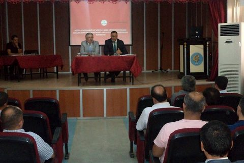 Nizip Kaymakamı Sayın Harun SARIFAKIOĞULLARI, Okul Aile Birliği toplantısına katıldı.