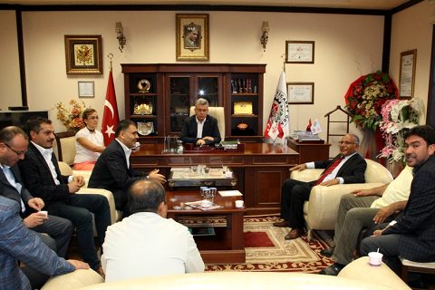 MHP Gaziantep Milletvekili Adayı Seyit Çapan NTO?yu Ziyaret Etti