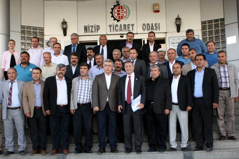 MHP Gaziantep Milletvekili Adaylarından Nizip Ticaret Odası?na Ziyaret.