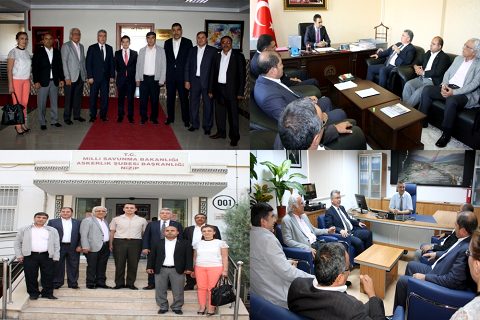 Nizip Ticaret Odası?ndan Kamu Kurumlarına Hayırlı Olsun Ziyaretleri.