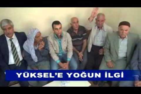 Yüksel’e yoğun ilgi
