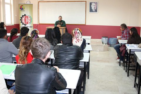 NTO?dan Nizip Meslek Yüksekokulu Öğrencilerine Seminer