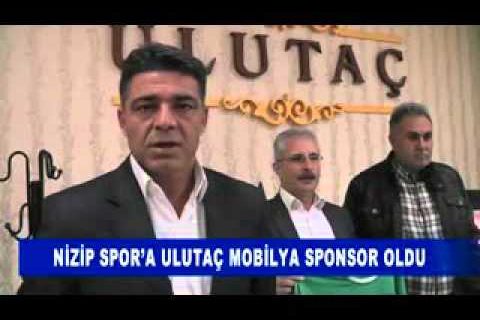 Nizip spor’a ulutaç mobilya sponsor oldu