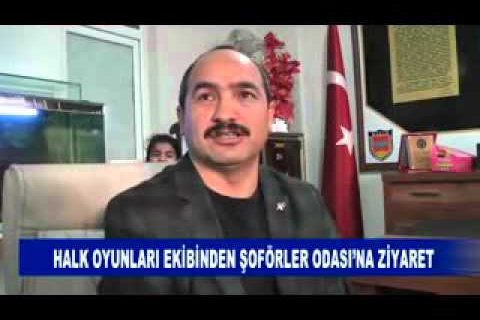 Halk oyunlari ekibinden şoförler odasi’na ziyaret