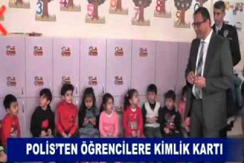 Polis’ten öğrencilere kimlik karti