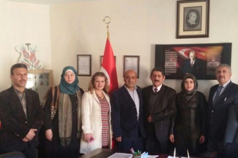 Geçici Eğitim Merkezi Öğretmenlerinden Ziyaret.