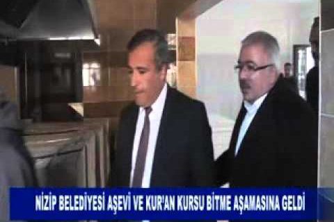 Nizip belediyesi aşevi ve kur’an kursu bitme aşamasina geldi