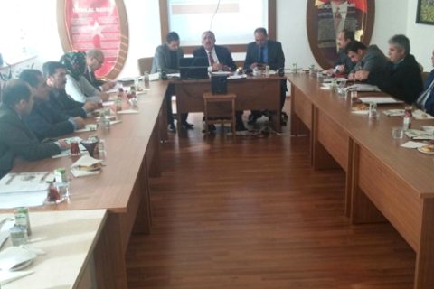 İlçe Milli Eğitim Komisyon Toplantısı Yapıldı.