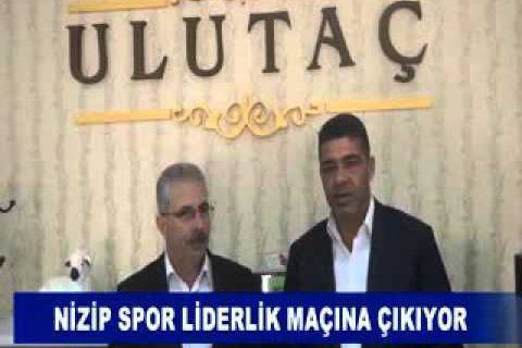 NİZİP SPOR LİDERLİK MAÇINA ÇIKIYOR son