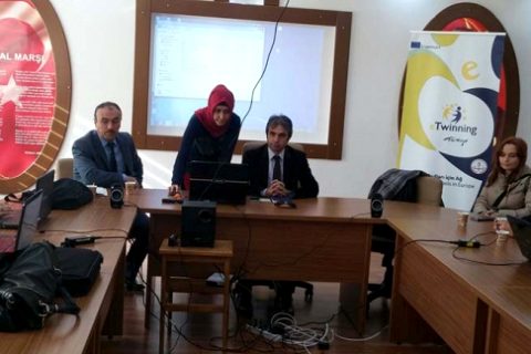 E-Twinnig Bilgilendirme Toplantısı Yapıldı.