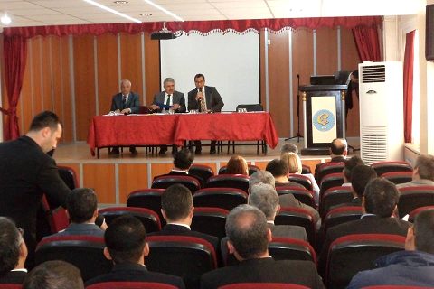 Nizip Kaymakamı Harun SARIFAKIOĞULLARI, İlçemizdeki Ortaokul ve Lise Müdürlerinin kat