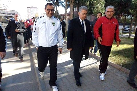 Nizip Kaymakamı Sayın Harun SARIFAKIOĞULLARI, Kurtuluş Koşusuna katıldı.