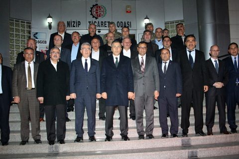 Gaziantep Valisi Ali Yerlikaya Nizip Ticaret Odası?nı Ziyaret Etti