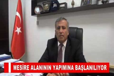 Mesire alaninin yapimina başlaniliyor