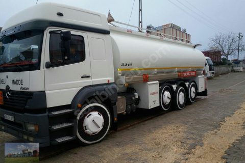 Güneş otomotivden 2003 model mercedes axor 3228 tanker