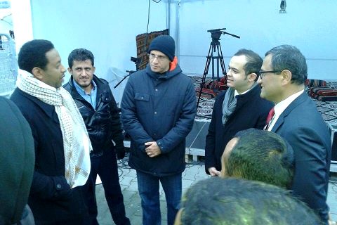 El Cezire Tv kanalı, Geçici Barınma Merkezimizden 4 gün boyunca canlı yayın yaptı.