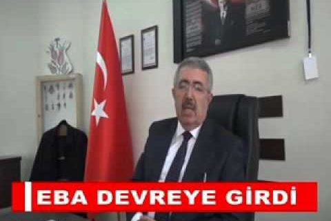 Eba devreye girdi