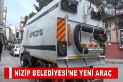 Nizip belediyesi’ne yeni araç
